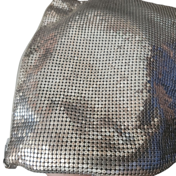 Whiting & Davis Co Silver Mesh Evening Bag - Picture 7 of 15